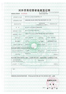 國際貿易證